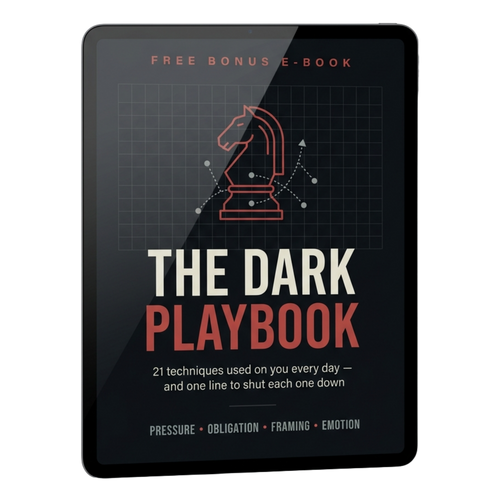 The Dark Playbook: Full Dark Psychology Guide